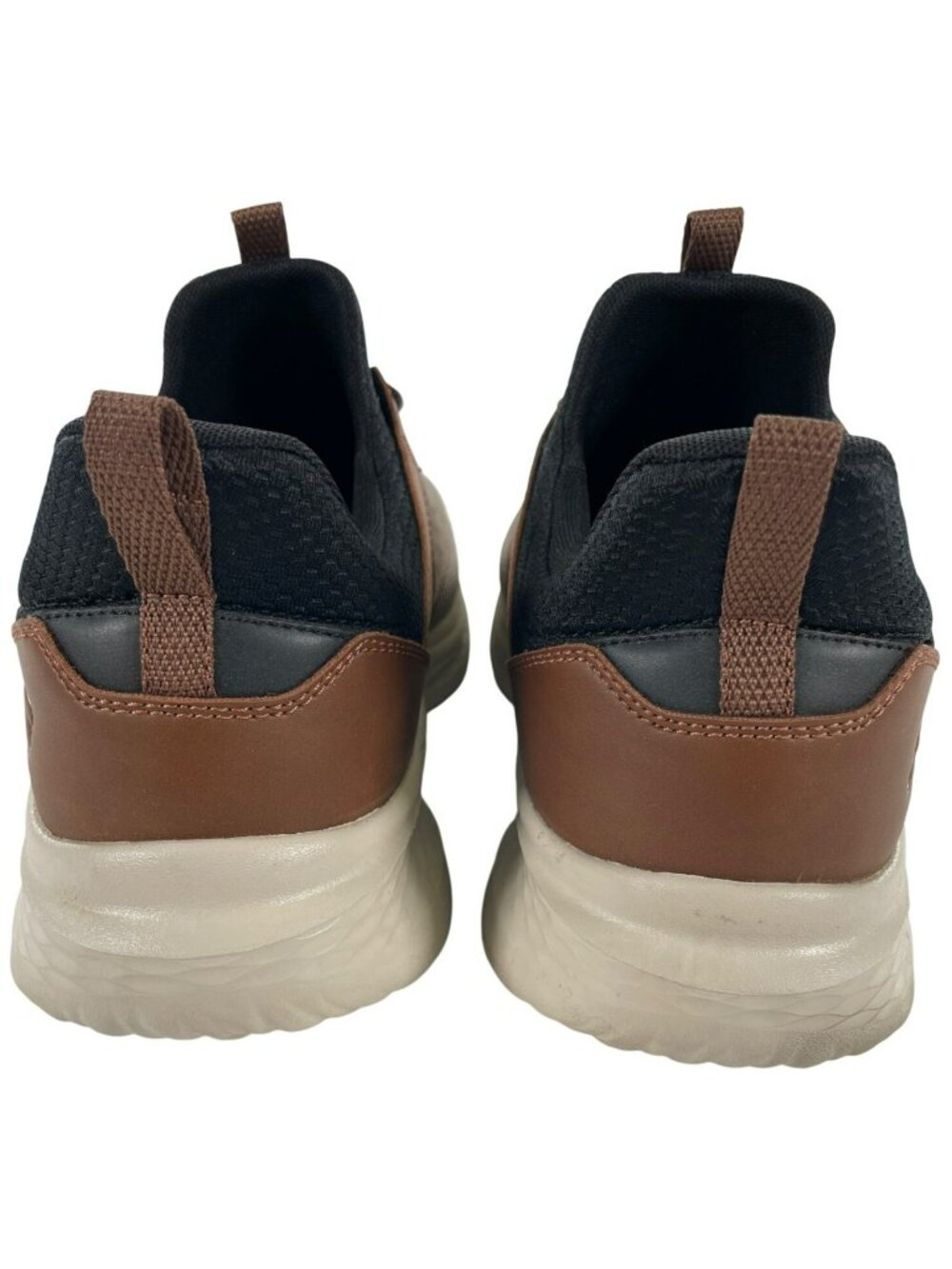 Skechers Relaxed Fit Slade Streetwear Breyer Brown Sneakers Men's Sz 10 USED - Picture 7 of 11